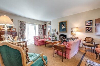 Living Room with gas burning fireplace