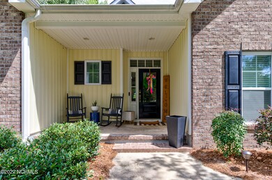 Covered front porch