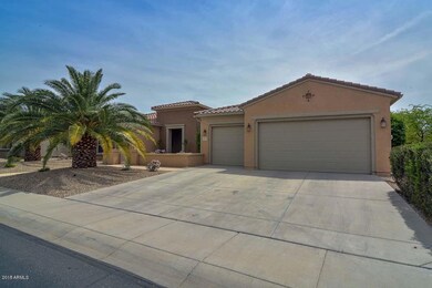 Front View-3-Car Garage