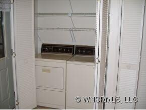 Laundry convenient in kitchen