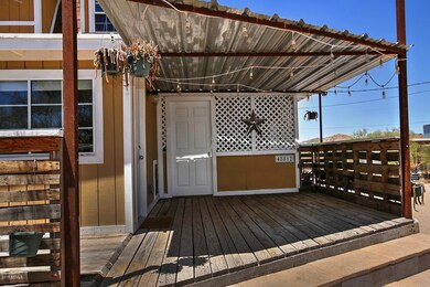 Covered Patio with Mountain Views