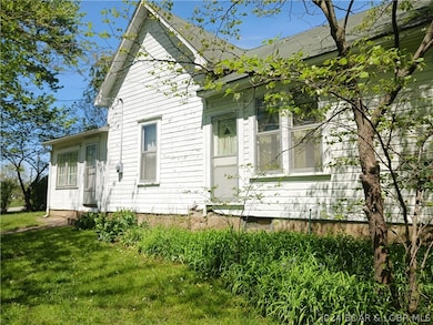 Back view of the house