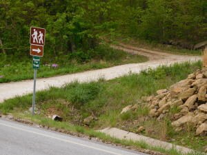 across from Round Top