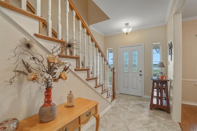 Pristine front entryway