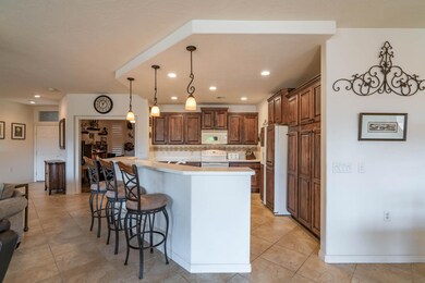 Eating Bar in Kitchen