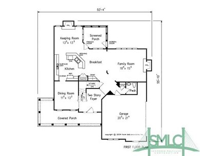 1st Floor Plan.