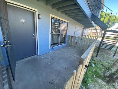 Ample size private patio. New windows.