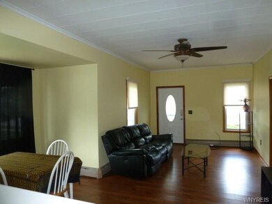 Open concept allows for multi use of the living space.