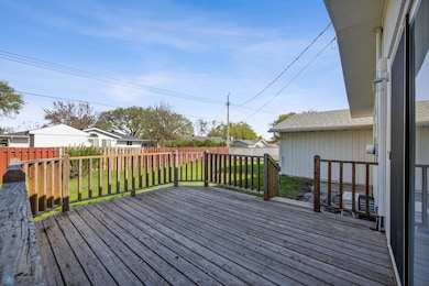 Wood Deck-off of dining room