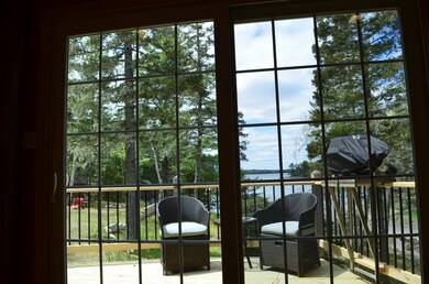 View from living room.