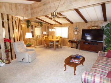 View of Dining Room and Living Room