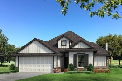 View of front of property with a garage and a fron