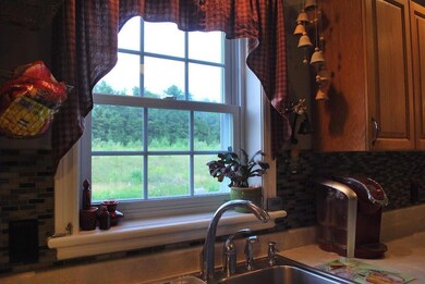 View from the kitchen window.