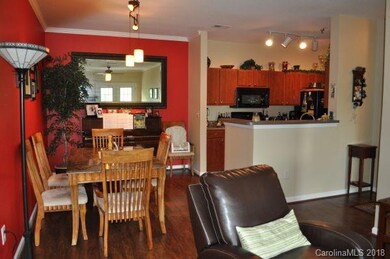 Picture of open concept kitchen/dining/living room