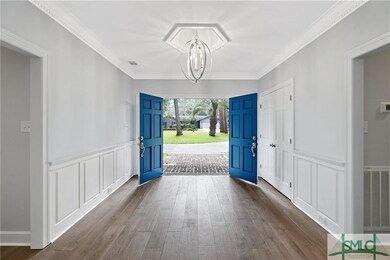 Plenty of custom trim work