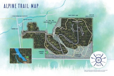 alpine trails  interpretive map 2021