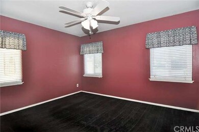 Bedroom #1 with window at the front of the home an