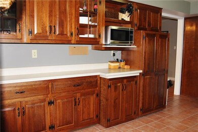Custom Cherry cabinets