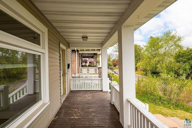 View of wooden porch
