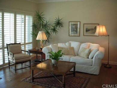 Living room with hardwood floors