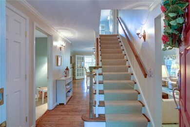 Entrance from the front door