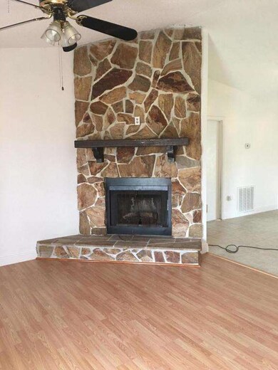 Wood Burning Fireplace