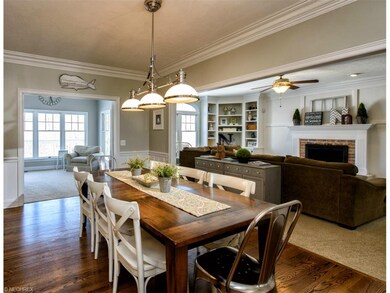 Dinette is open to the kitchen, great room and sun