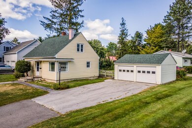 Outside view of home and garage
