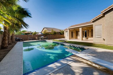 Pool to patios