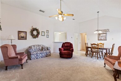 Living Room/Dining Room from entry way