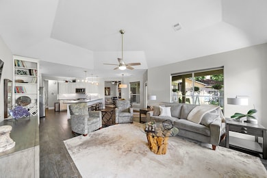 This bright and airy open-concept living space fea