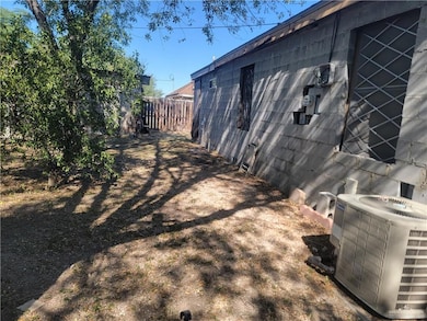 View of home's exterior with a central air condition unit