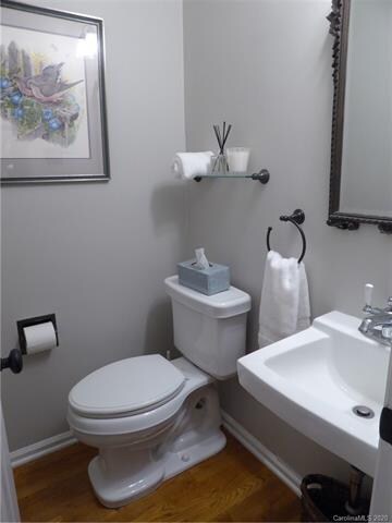 1/2 Bathroom on first floor.  All 4 bathrooms have