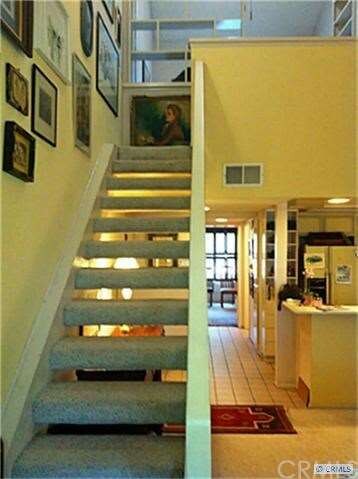 Stairs to secluded loft/ suite.