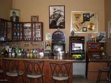 Large Wet Bar in Family Room