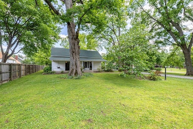 View of yard featuring a porch