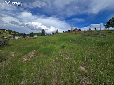 View of yard with a rural view