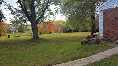 Spacious level back yard.