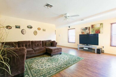 Tastefully updated living room