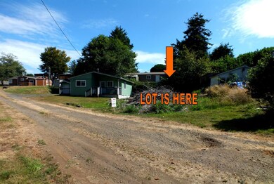 View of lot from the street