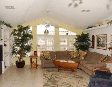 Living Room - Large Living Room with Wood Burning Fireplace