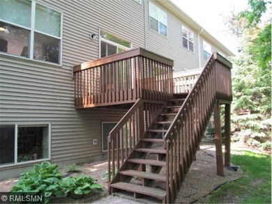 Back deck - serene & green!