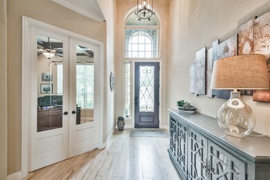 Your bright and open entryway.