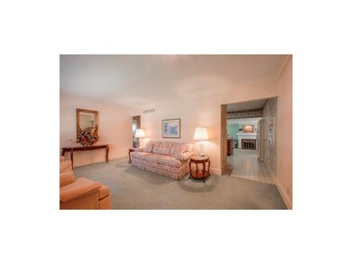 From Front Entry-Living Room and View of Family Ro