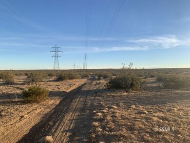Utility road going through property