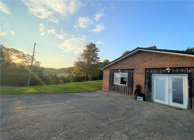 Garage that is converted to a workshop/studio