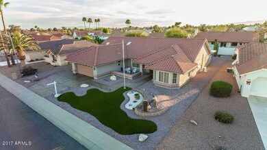 Aerial Front of Home
