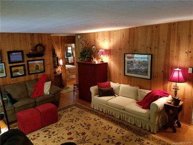 Living Room from Front Door on Front Covered Deck 