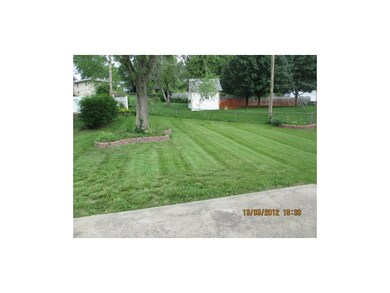 Fenced back yard