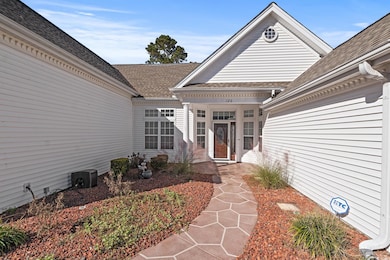 View of exterior entry